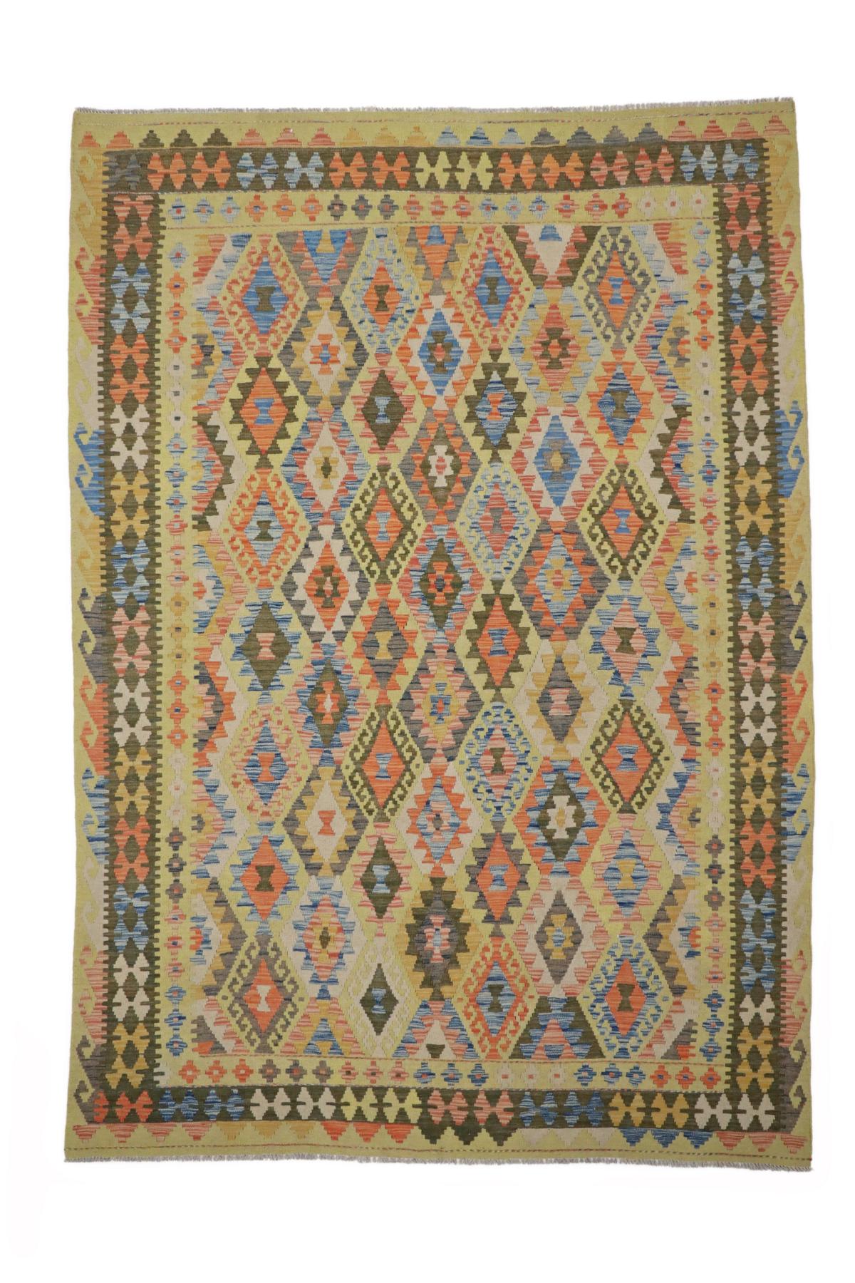 Kelim Afghan Old Tradition 292 x 207 cm
